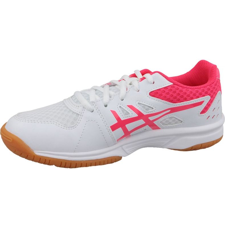 Tênis Asics Upcourt 3 W 1072A012-104 de vôlei multicolorido branco 1