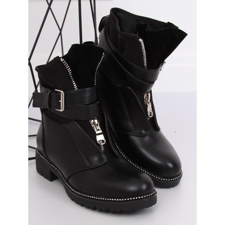Botas militares pretas NC821 Pretas preto 1