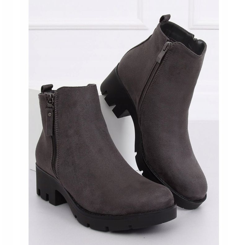 Botas cinza Jodhpur NC832 cinza 2