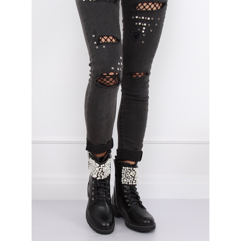 Botas militares pretas NC860 pretas preto 1