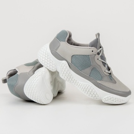 SHELOVET Tênis cinza da moda 1