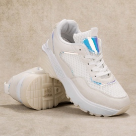 SHELOVET Calçados esportivos femininos branco 1