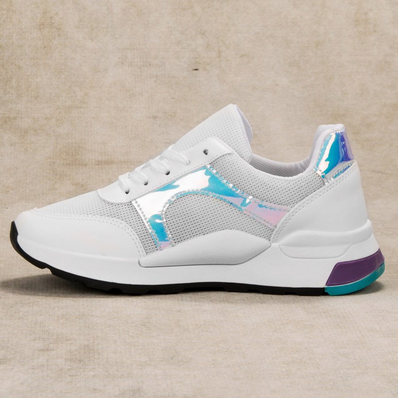 SHELOVET Calçados esportivos confortáveis branco 1