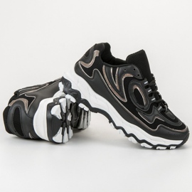 Kayla Calçados esportivos femininos preto 1