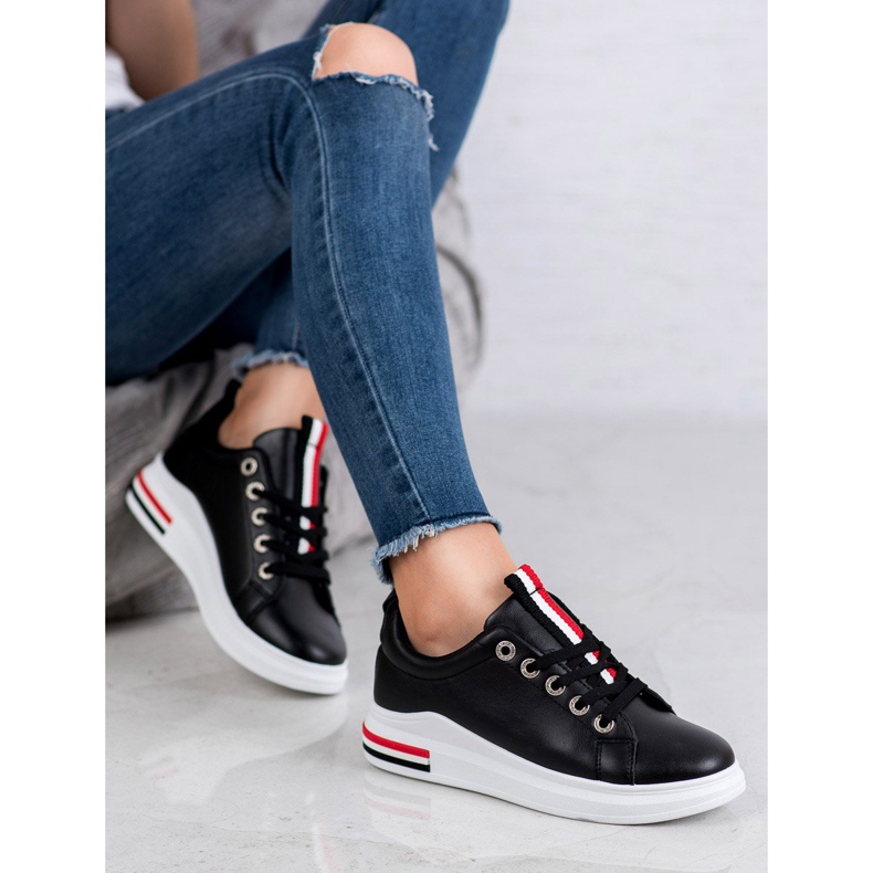 SHELOVET Calçados Esportivos Pretos 2