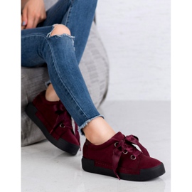 SHELOVET Sapatos com fita adesiva vermelho 1 SHELOVET Sapatos com fita adesiva vermelho 1