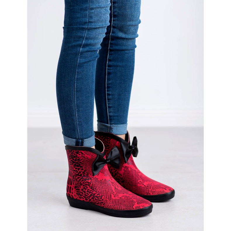 Kylie Botas de chuva vermelho 2
