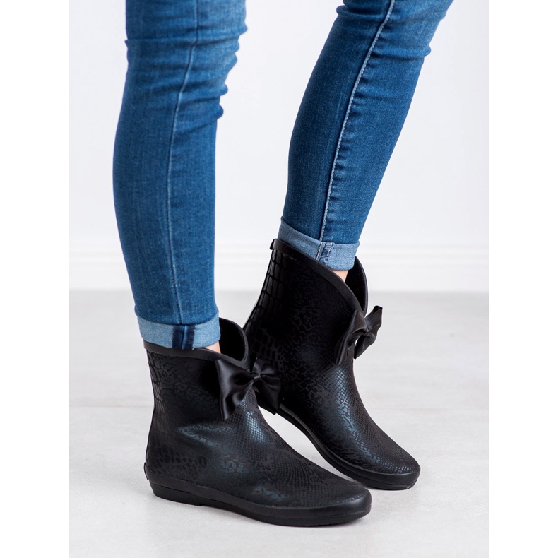 Kylie Botas de chuva preto 1