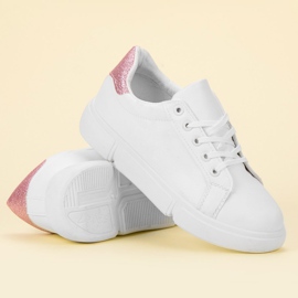 Jumex Calçados esportivos leves branco 1