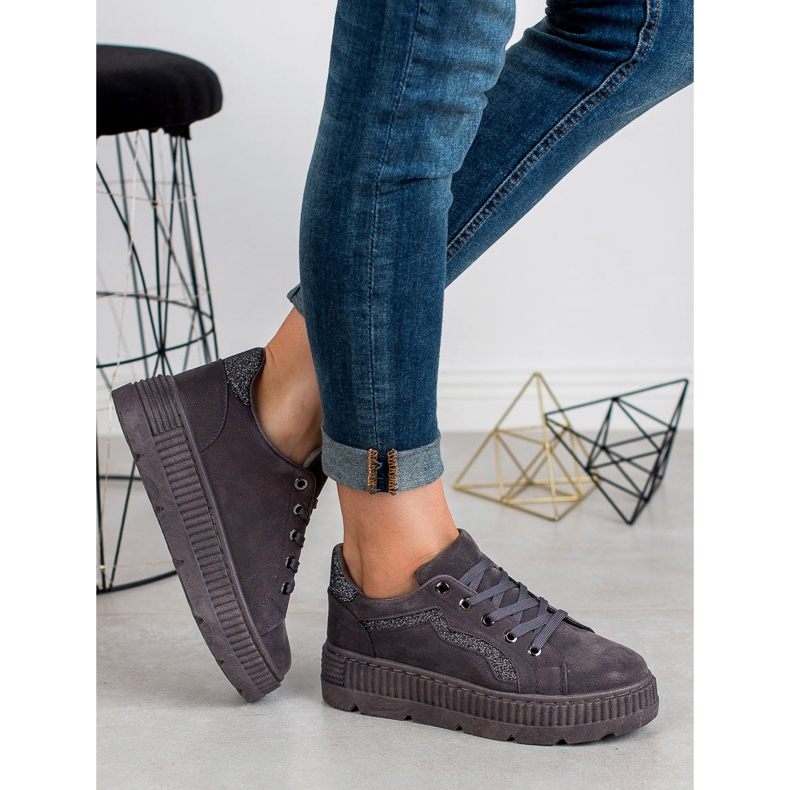 SHELOVET Tênis cinza 1