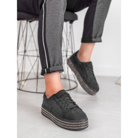 Bestelle Calçados esportivos de camurça preto 1