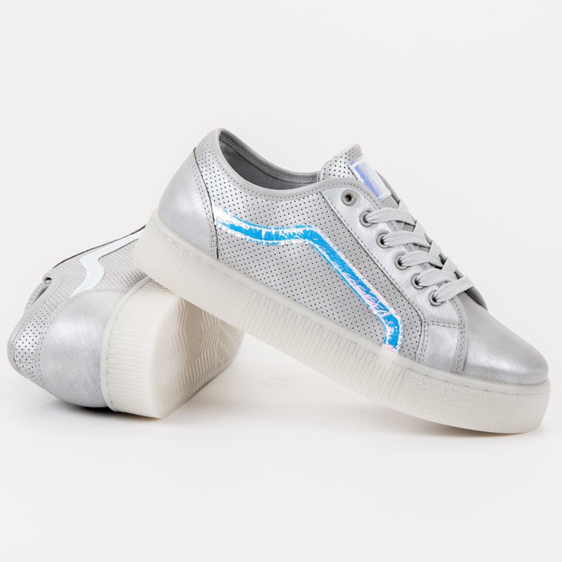 SHELOVET Calçados Femininos Casuais cinza 1