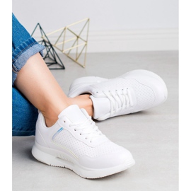 SHELOVET Calçados esportivos femininos branco 2