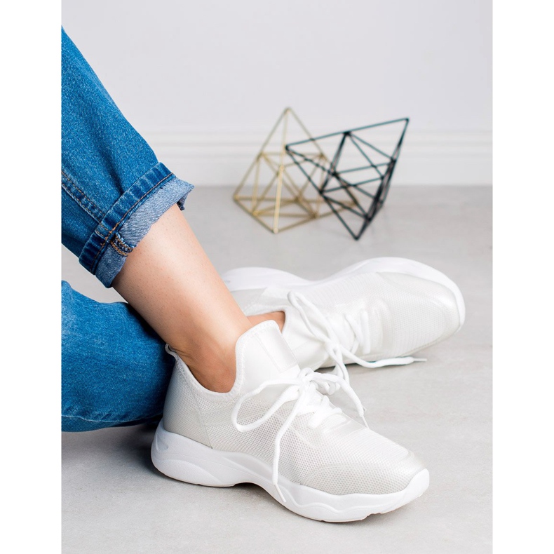 SHELOVET Calçados Esportivos Slip-on branco 1