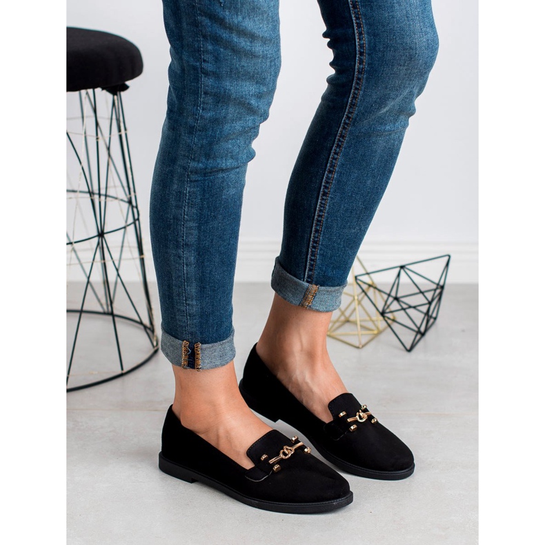 SHELOVET Suede Lords preto 1