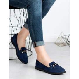 SHELOVET Suede Lords azul marinho 2