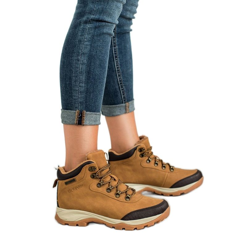 Sapatos de trekking MCKEYLOR marrom 2
