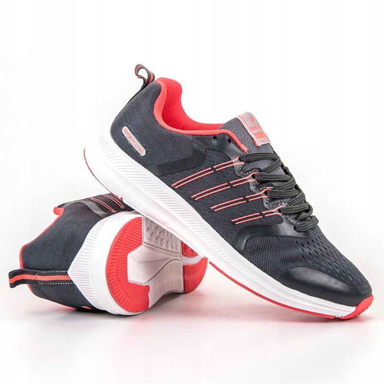 Ax Boxing Calçados esportivos leves preto rosa 1