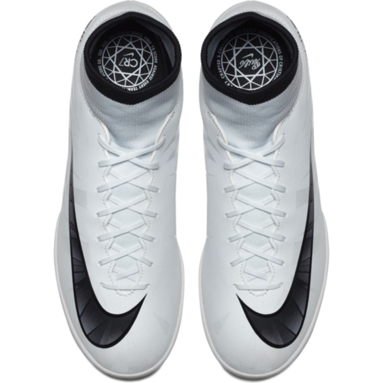 Tênis indoor Nike MercurialX Victory CR7 Df Ic M 903611-401 branco 2