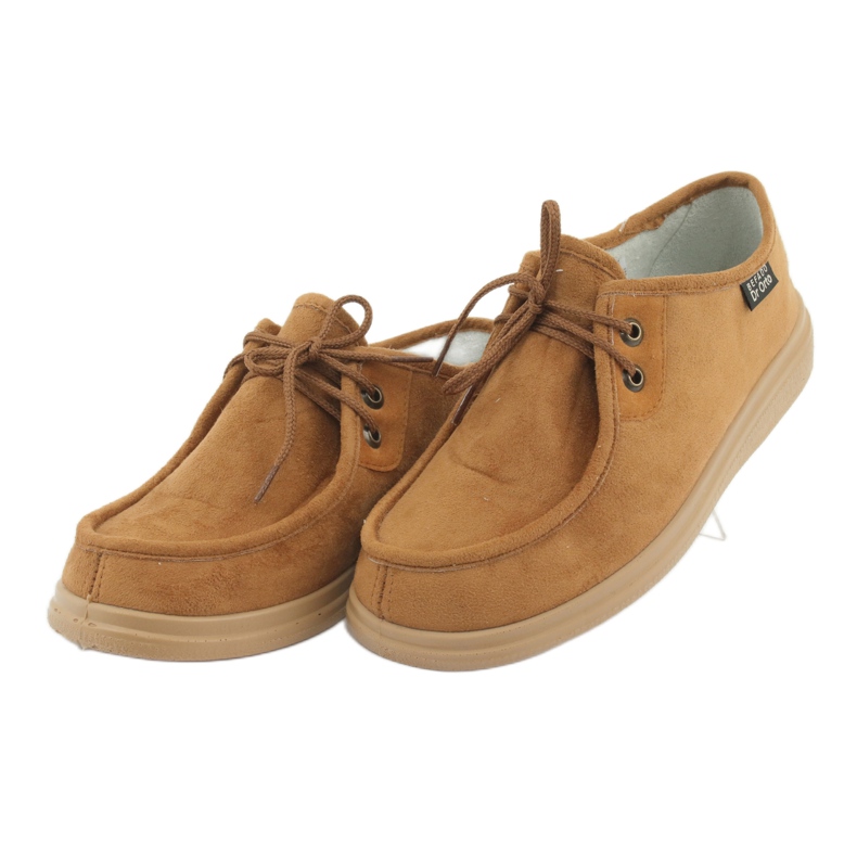 Sapatos femininos Befado pu 871D005 castanho 3