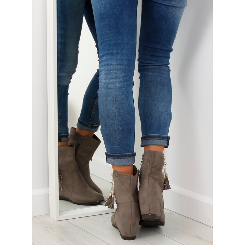 Botins bege AB02-36 Khaki 1