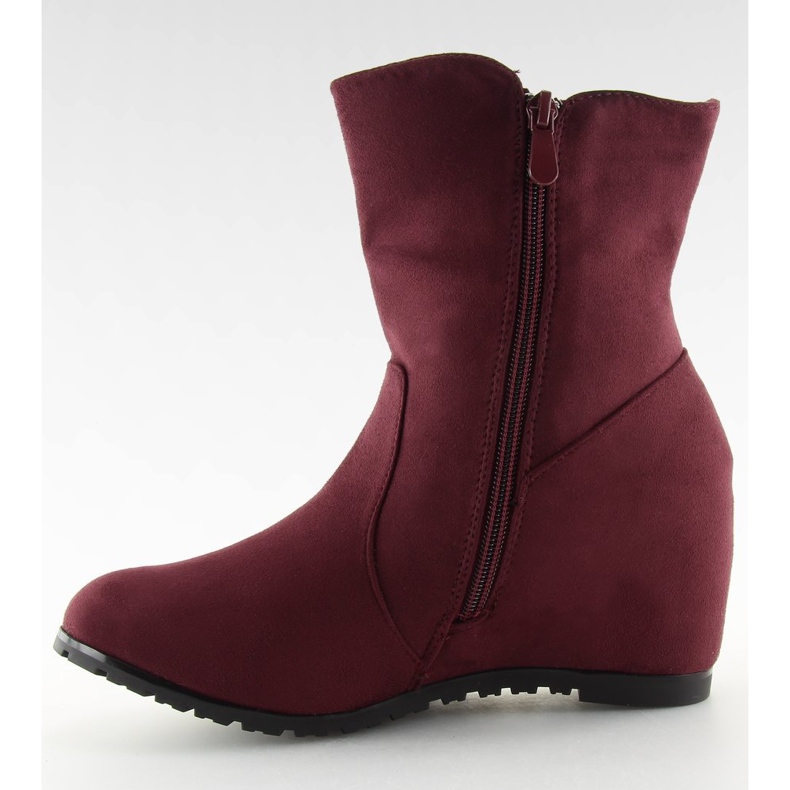Botas cor de vinho AB02-36 Winered vermelho 2