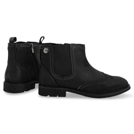 Botas altas quentes amarradas 4682 pretas preto 1 Botas altas quentes amarradas 4682 pretas preto 1
