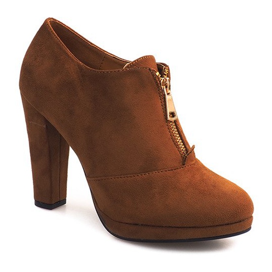 Botas em um camelo Post Elastic VX-62 castanho 1 Botas em um camelo Post Elastic VX-62 castanho 1