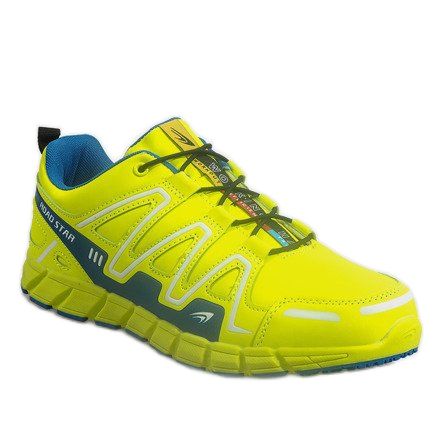Tênis Sportowe Tênis RS82716-4M VERDE / AZUL amarelo 1