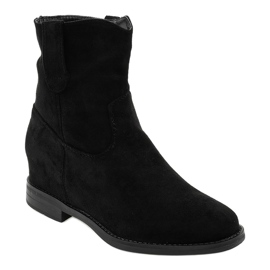 Botas de camurça preta NC837 preto 1
