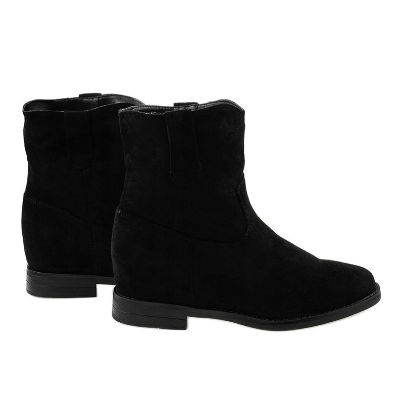 Botas de camurça preta NC837 preto 2