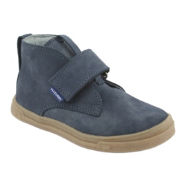 Botas de velcro Mazurek 106 azul marinho 1