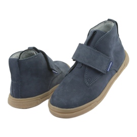 Botas de velcro Mazurek 106 azul marinho 4