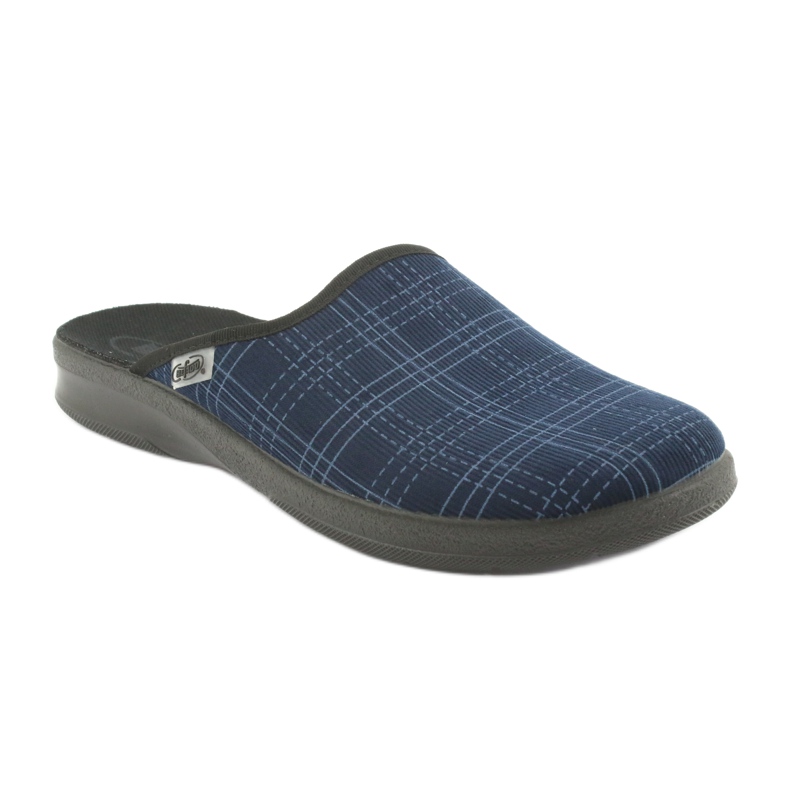 Sapatos masculinos Befado pu 548M010 azul marinho azul 1