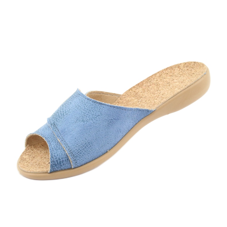 Sapatos femininos Befado pu 265D015 azul 2