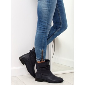 Botas azul marinho para mulheres 1127-PA DK.BLUE azul-marinho 1