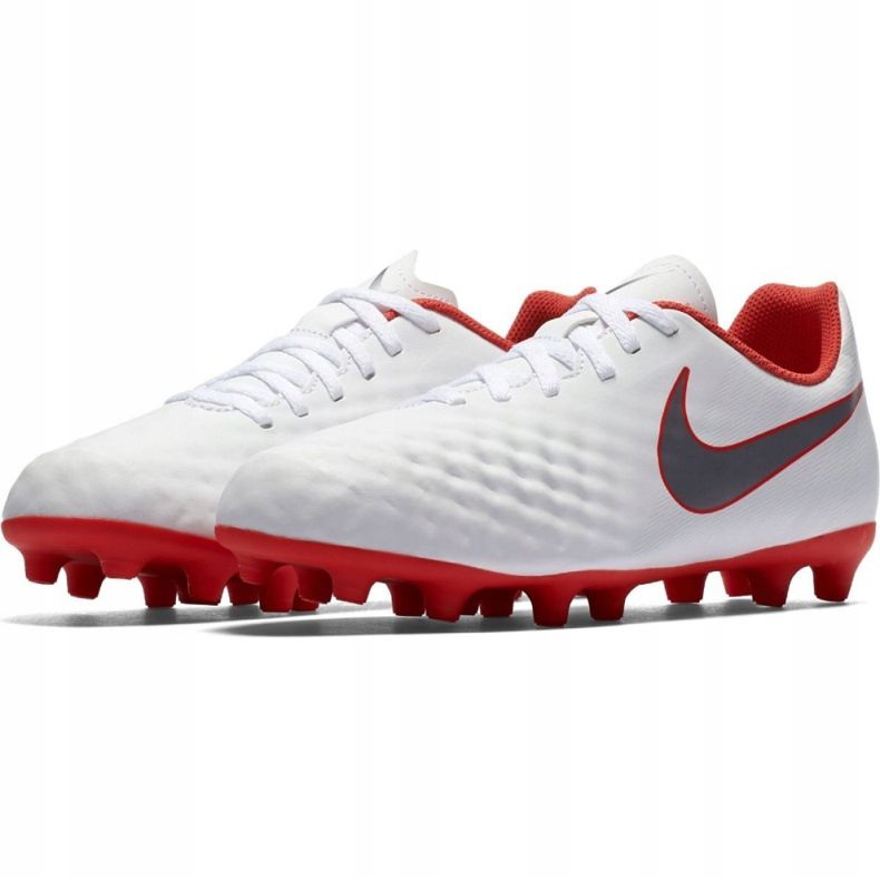 Tênis branco Nike Magista Obra 2 Club Fg Jr AH7314 107 2