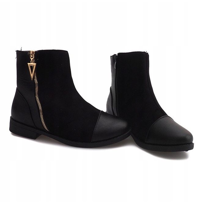 Botas quentes A-1 Pretas preto 1 Botas quentes A-1 Pretas preto 1