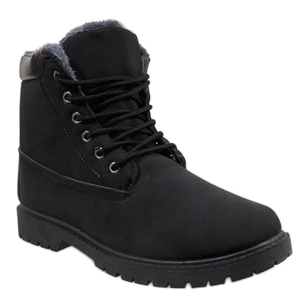 Botas pretas 7M500A isoladas preto 1