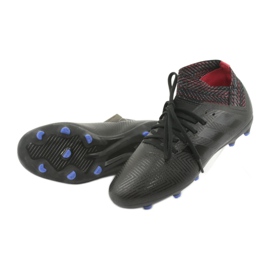 Chuteiras Adidas Nemeziz 18.3 Fg Jr D98016 preto 4