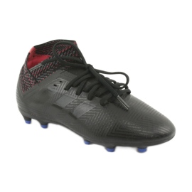 Chuteiras Adidas Nemeziz 18.3 Fg Jr D98016 preto 1