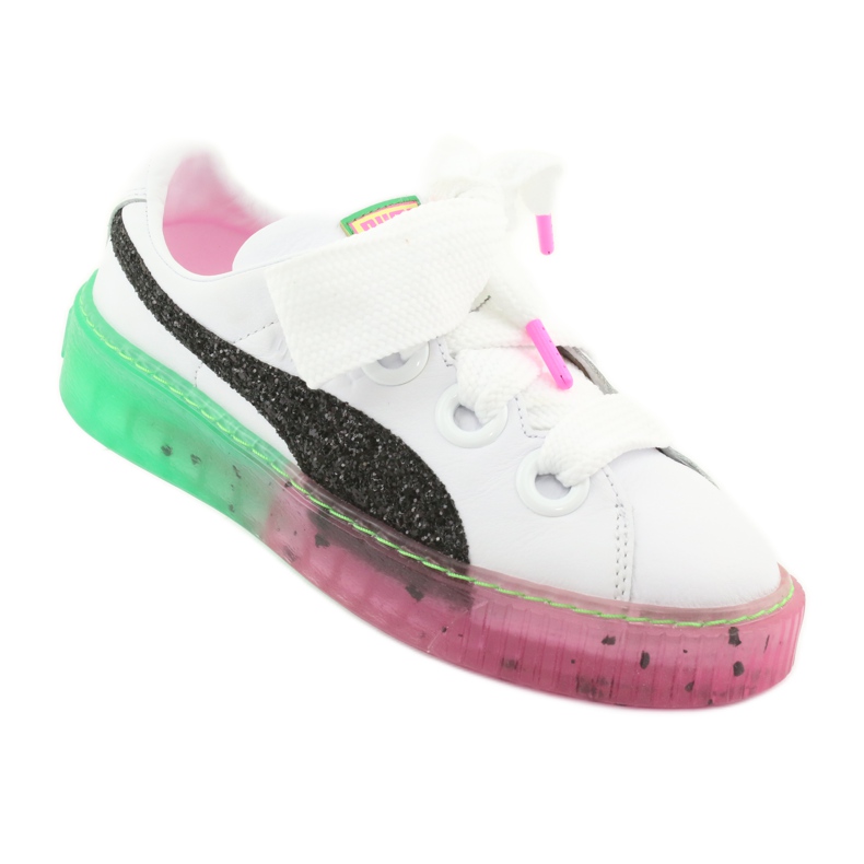 Plataforma Candy Princesa Sophia Webster PUMA Branco PUMA Preto rosa verde 1