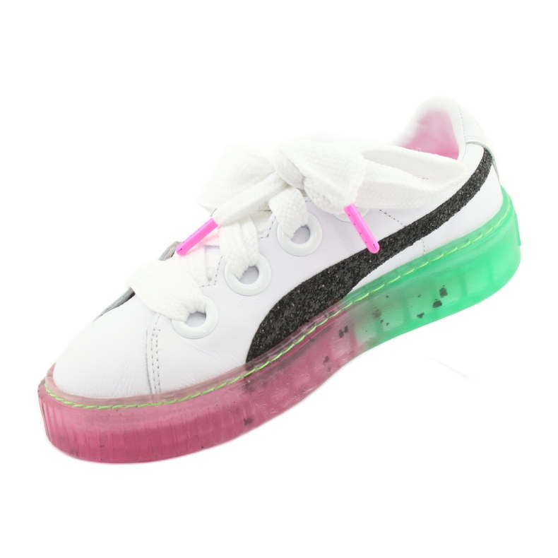 Plataforma Candy Princesa Sophia Webster PUMA Branco PUMA Preto rosa verde 2
