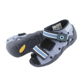 Calçado infantil azul Befado 250P079 azul marinho 4