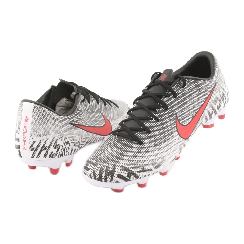 Chuteira Nike Mercurial Vapor 12 Academy Neymar FG / MG M AO3131-170 branco 3 Chuteira Nike Mercurial Vapor 12 Academy Neymar FG / MG M AO3131-170 branco 3