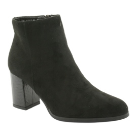 Botas decorativas de salto filippo 1022 preto 1