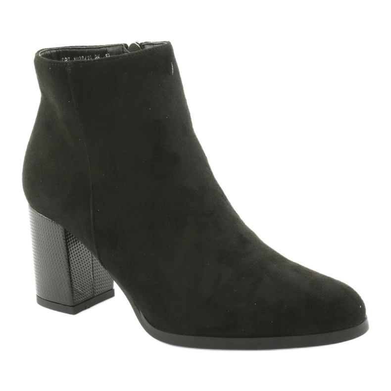Botas decorativas de salto filippo 1022 preto 1