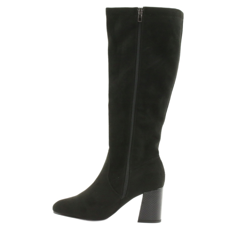 Botas pretas Filippo 1028 de cano alto preto 2