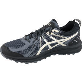 Tênis de corrida Asics Frequent Trail M 1011A034-005 cinza 1
