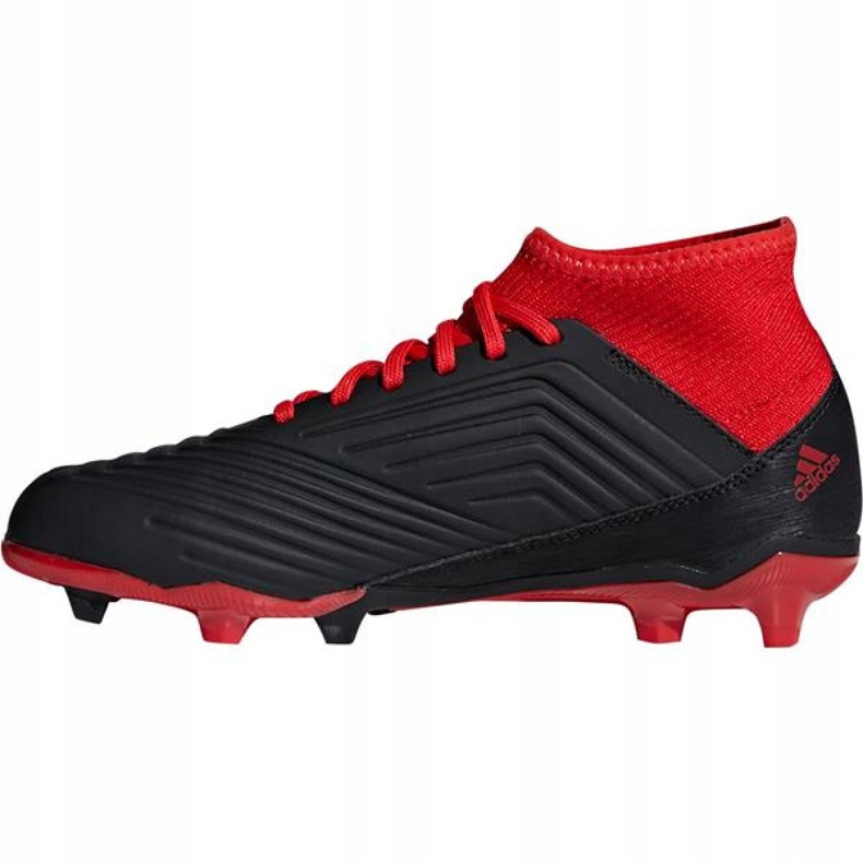 Chuteiras Adidas Preadtor 18.3 Fg Jr DB2318 preto preto 1